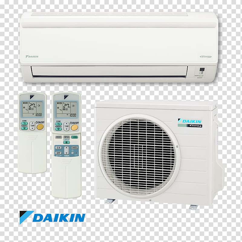 Air conditioner Daikin Air conditioning Power Inverters Seasonal energy efficiency ratio, school Stationery transparent background PNG clipart