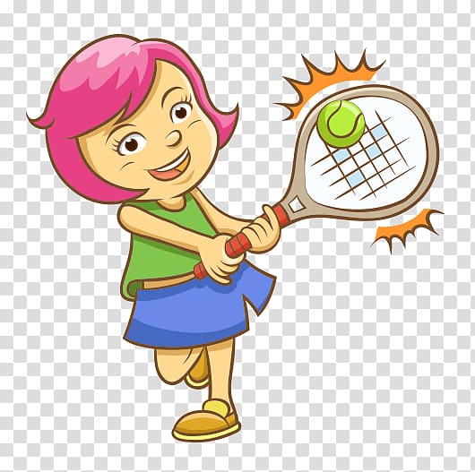 Tennis Girl Racket , tennis transparent background PNG clipart
