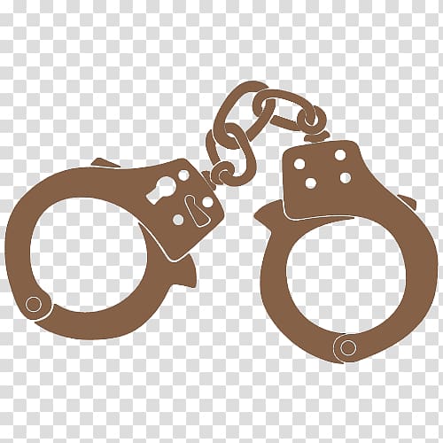 Handcuffs Police officer, handcuffs transparent background PNG clipart