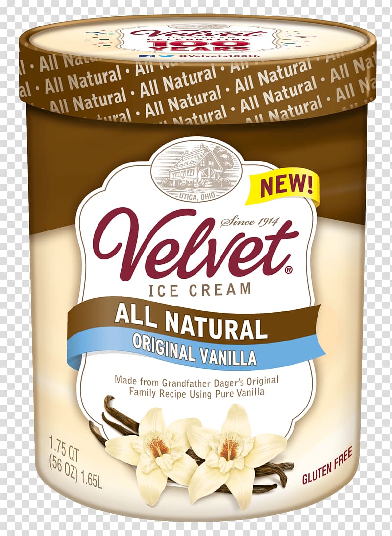 Velvet Ice Cream Utica Parfait, vanilla cream transparent background PNG clipart