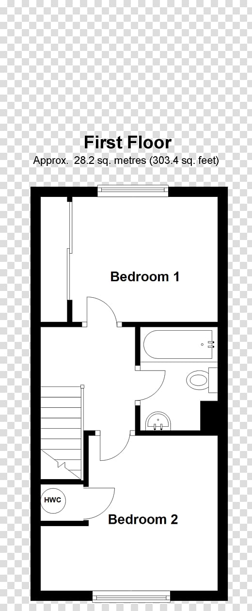 Open plan Storey House Floor plan, house transparent background PNG clipart