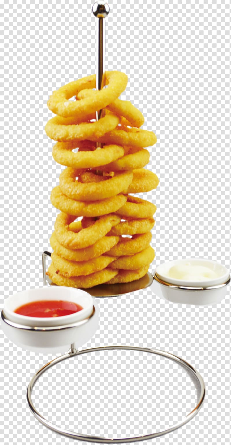Onion ring Fast food Pancake, Western onion rings transparent background PNG clipart