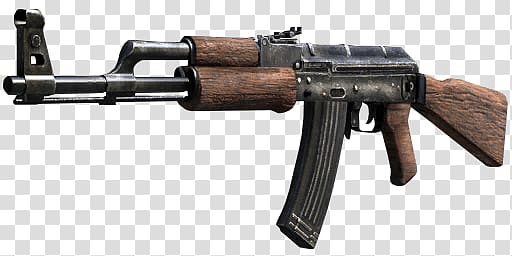 black and brown AK-47 rifle, AK 47 Rifle transparent background PNG clipart