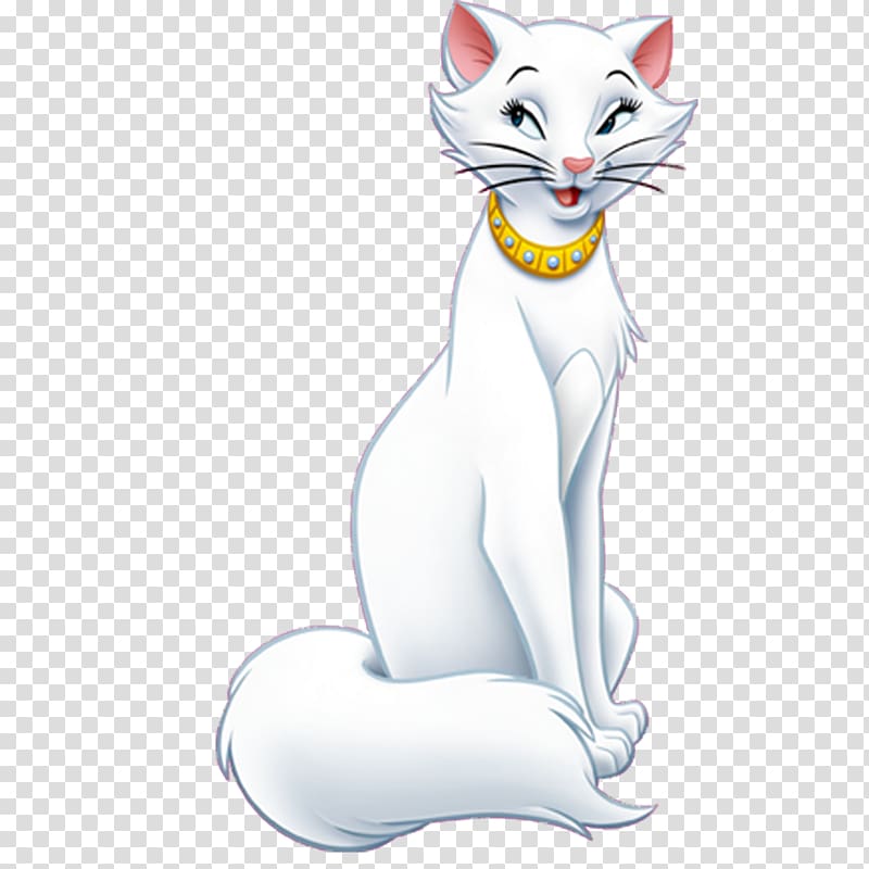 Duchess Turkish Angora Madame Adelaide Bonfamille Thomas O'Malley The Walt Disney Company, white cat transparent background PNG clipart