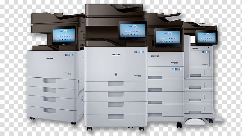 Multi-function printer copier Samsung Group Printing, ENT transparent background PNG clipart