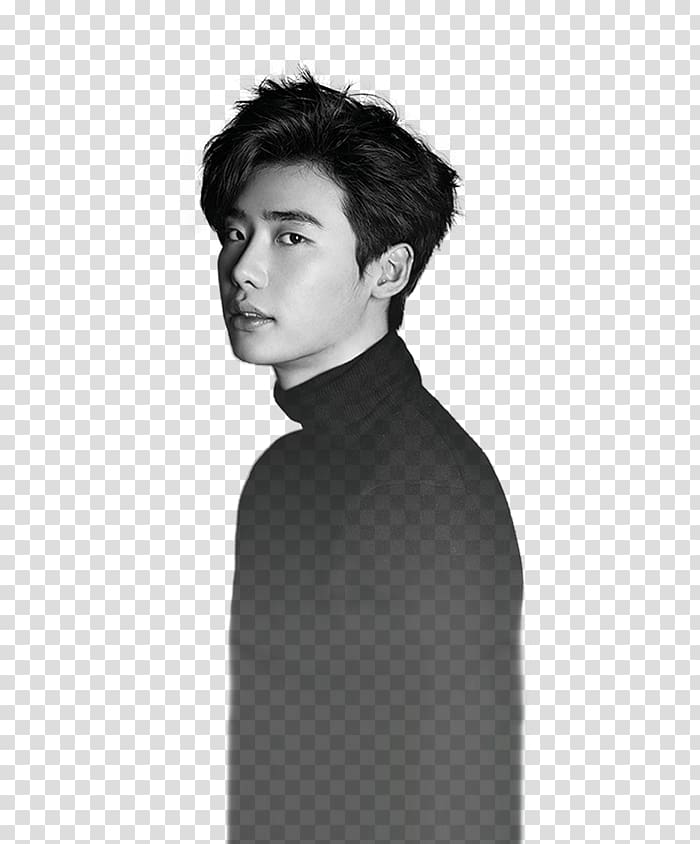 Lee Jong-suk Actor PicsArt Studio Shoulder Sticker, Lee Jong Suk transparent background PNG clipart