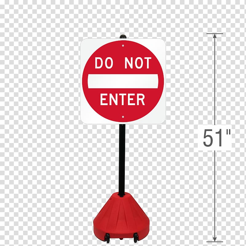 Traffic sign Sticker, do not enter transparent background PNG clipart