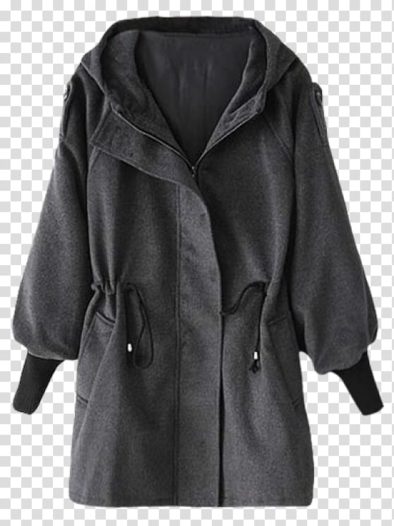 Jacket Coat Clothing Shirt Parka, Wool Jacket with Hood transparent background PNG clipart