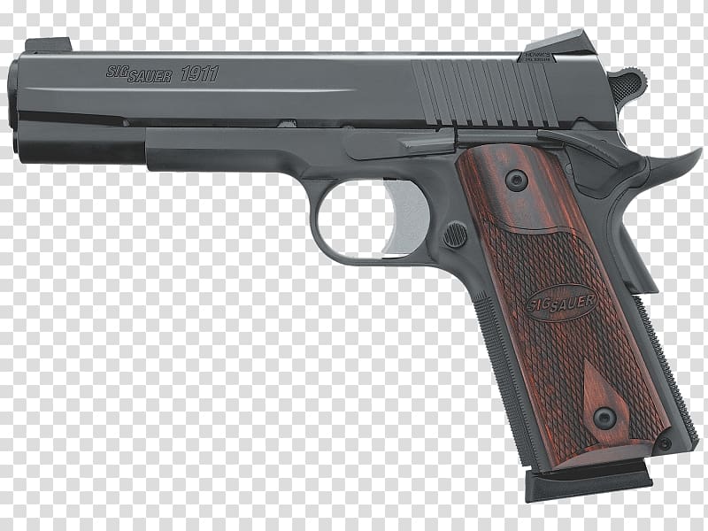 SIG Sauer 1911 .45 ACP Firearm Pistol, others transparent background PNG clipart