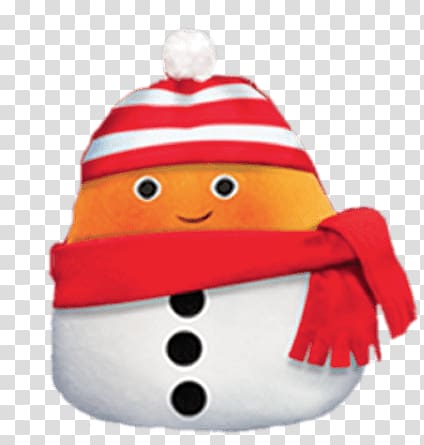 white and red Snowman , Small Potatoes Snowman transparent background PNG clipart