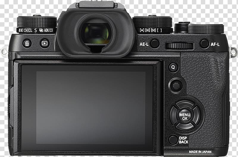 Canon EOS 5D Mark II Fujifilm X-T20 Mirrorless interchangeable-lens camera, Camera transparent background PNG clipart