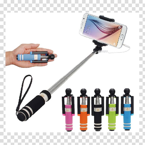 iPhone 7 Selfie stick Mobile Phone Accessories Monopod, selfie stick transparent background PNG clipart