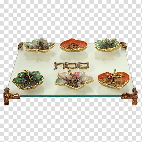 Platter Food Porcelain Tray Passover Seder plate, seder plate transparent background PNG clipart