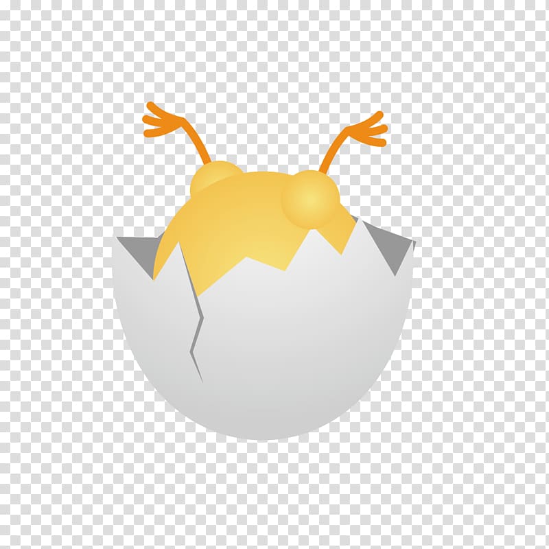 Chicken Leg , Broken egg transparent background PNG clipart