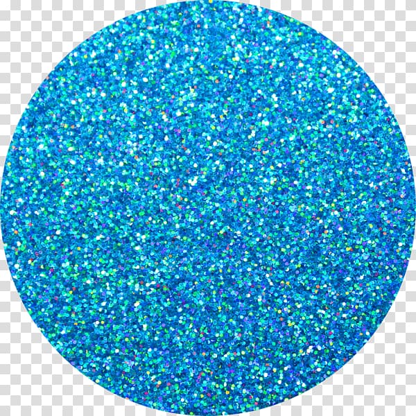 Cobalt blue Glitter Turquoise Color, hologram transparent background PNG clipart