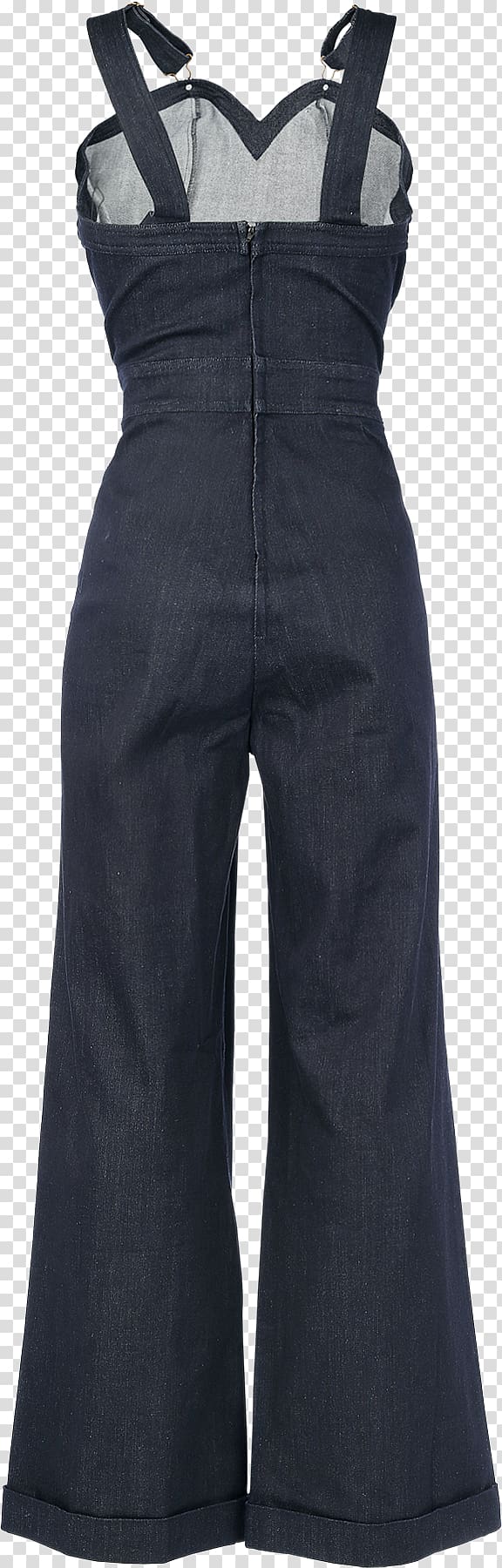 Jeans Overall Slip Dress Jumpsuit, jeans transparent background PNG clipart