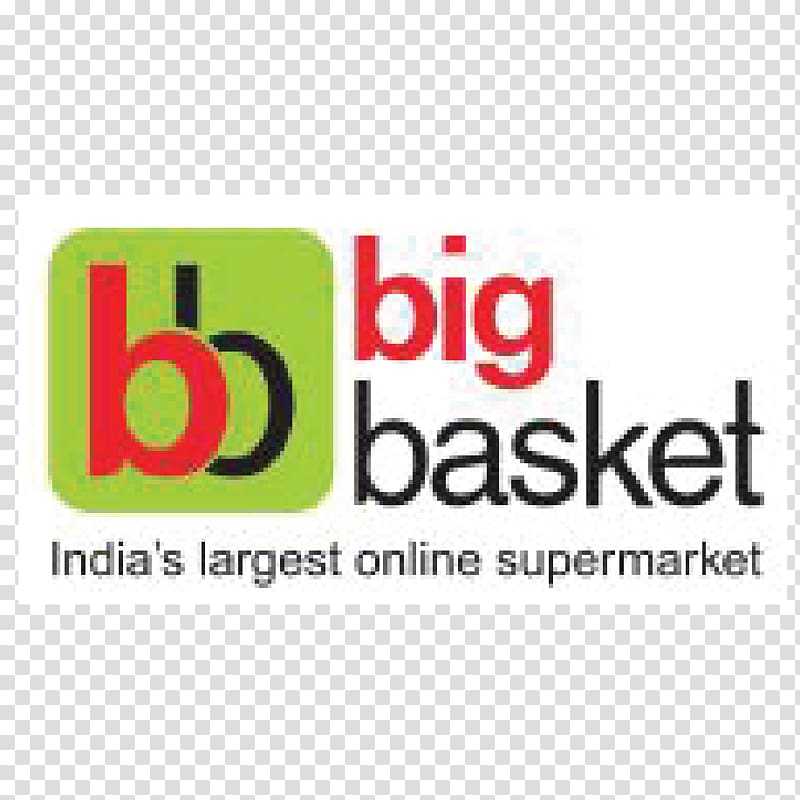 Logo Brand BigBasket, design transparent background PNG clipart