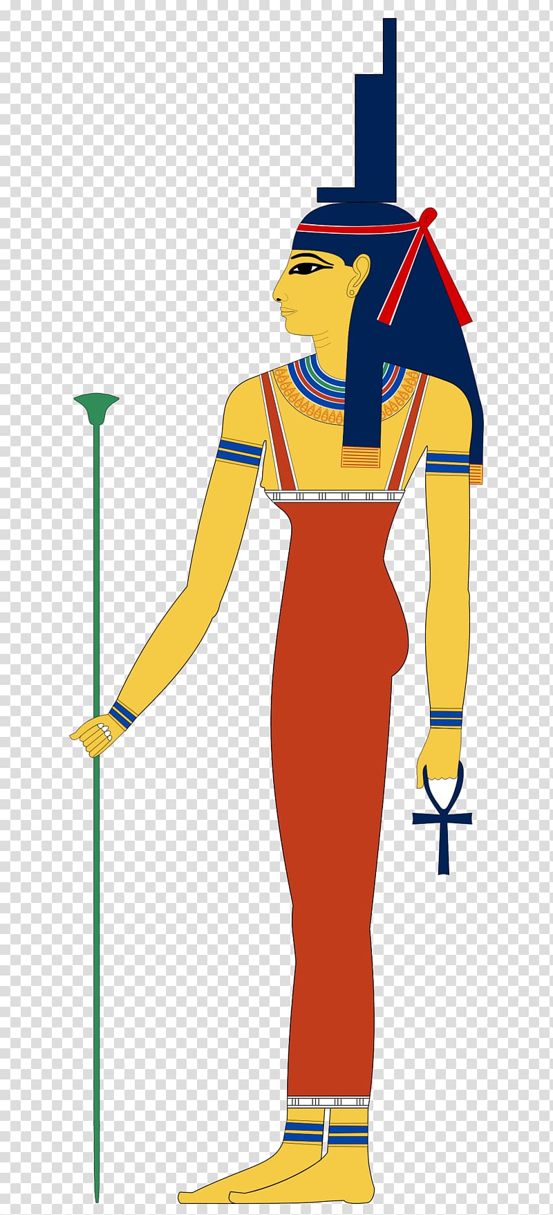 Ancient Egyptian religion Isis Ancient Egyptian deities Deity, Egyptian transparent background PNG clipart