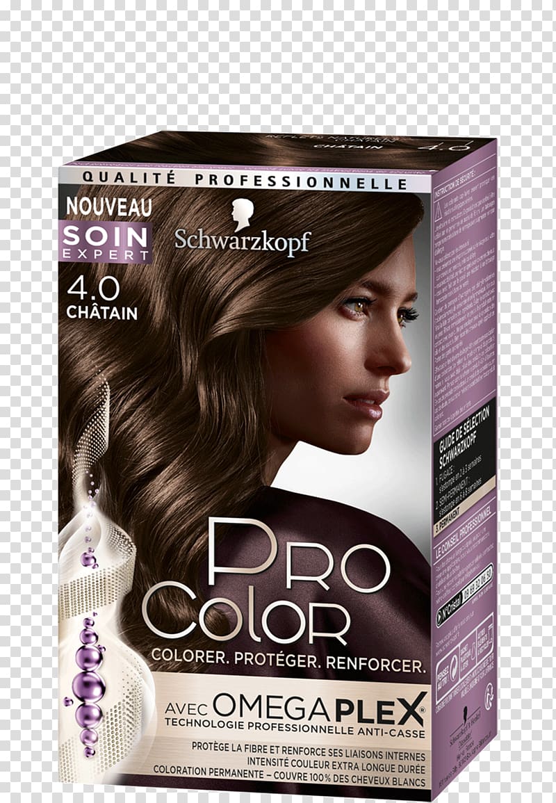 Hair coloring Schwarzkopf Black hair Human hair color, spray color transparent background PNG clipart