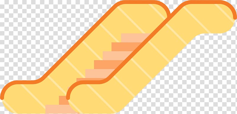 Escalator Stairs Cartoon, Cartoon escalator transparent background PNG clipart