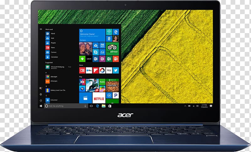 Laptop Acer Aspire Computer Intel Core i7 Intel Core i3, Laptop transparent background PNG clipart