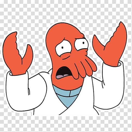 Zoidberg Professor Farnsworth Philip J. Fry Planet Express Ship Television, others transparent background PNG clipart