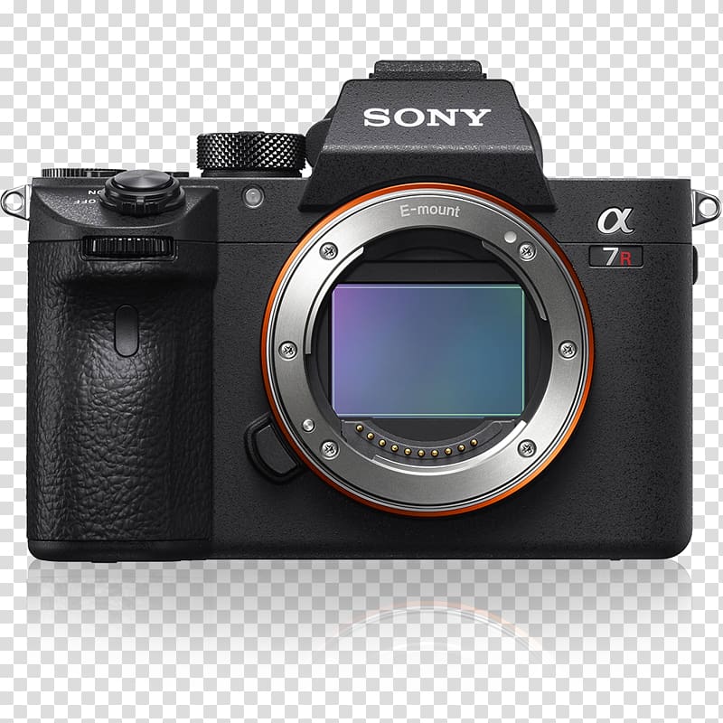 Sony α7R II Sony A7R Mirrorless interchangeable-lens camera Full-frame digital SLR, Camera transparent background PNG clipart