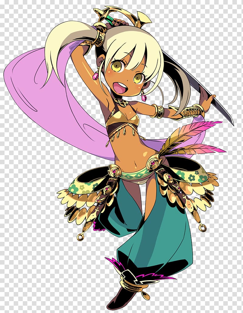 Etrian Mystery Dungeon Etrian Odyssey IV: Legends of the Titan Etrian Odyssey V: Beyond the Myth Etrian Odyssey III: The Drowned City, yellow dancer transparent background PNG clipart