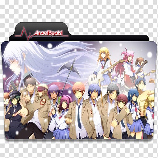 Yuzuru Otonashi Angel Anime Character Desktop , Popular Culture transparent background PNG clipart