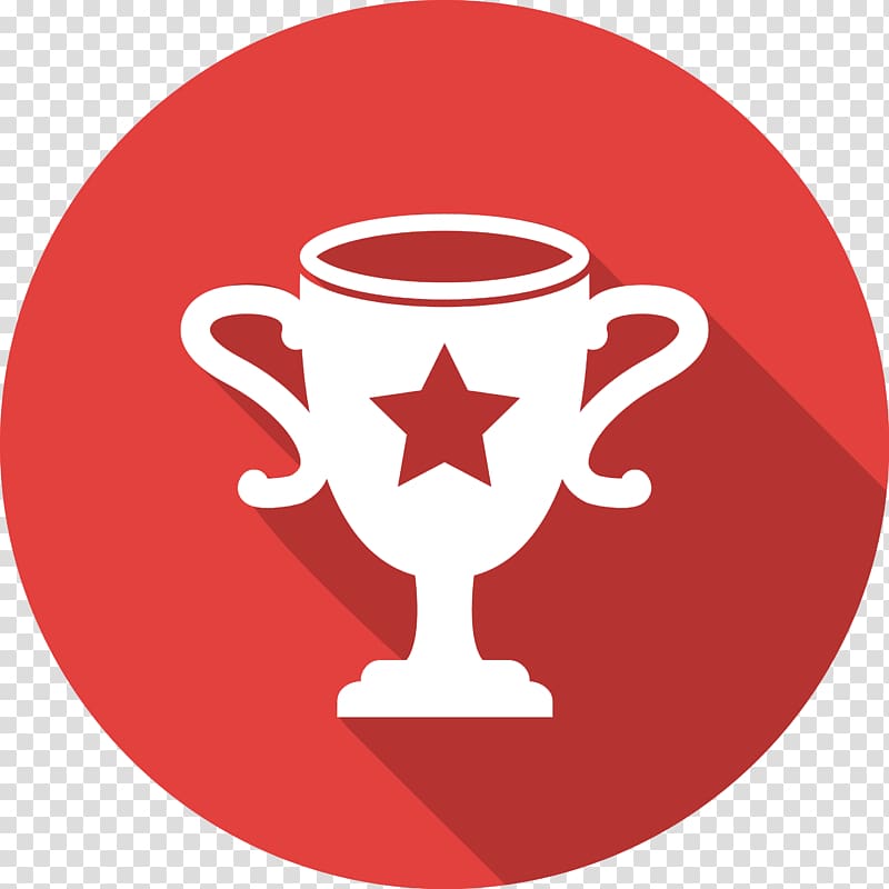 Trophy Service Business Competition Icon, Five pointed trophy Icon transparent background PNG clipart