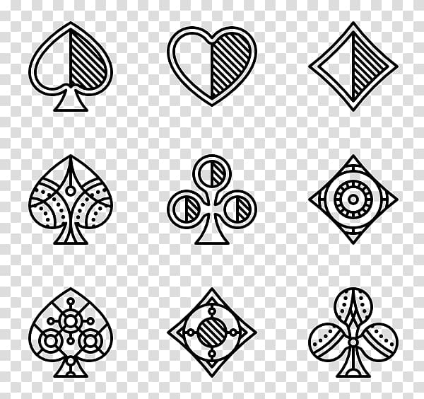 Playing card Suit Computer Icons Symbol , poker element transparent background PNG clipart