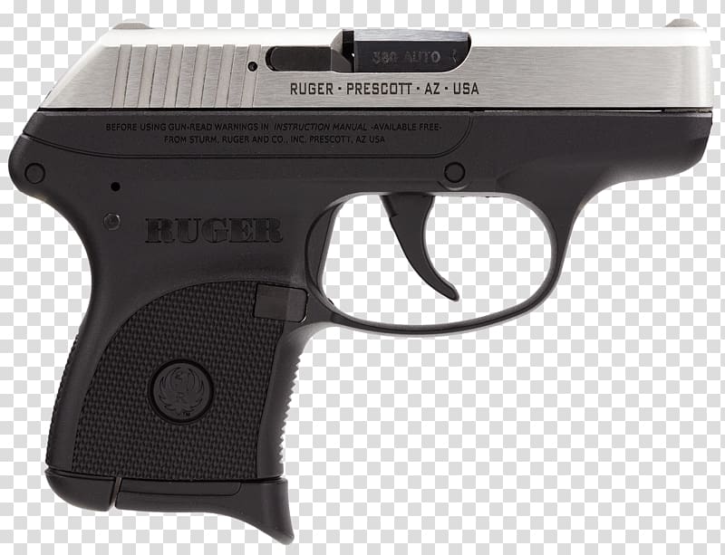 Ruger LCP .380 ACP Firearm Pistol Sturm, Ruger & Co., Ruger 9Mm Pistol transparent background PNG clipart
