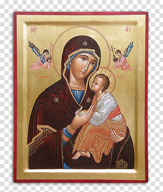 Mary Eastern Orthodox Church Saint Religion Icon, Mary transparent background PNG clipart