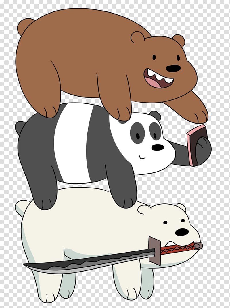 Ice Bear Tote Life Cartoon Network Desktop , bears transparent background PNG clipart
