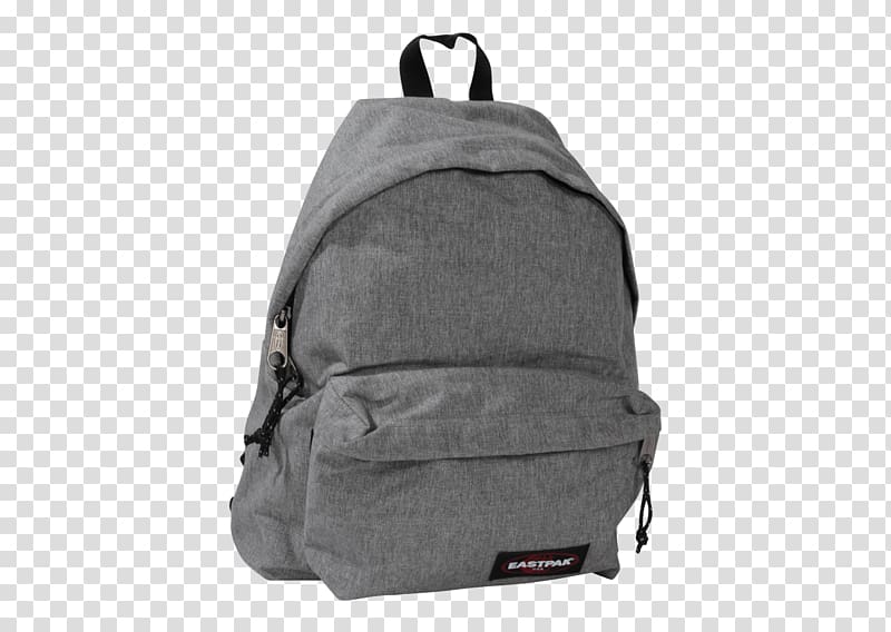 Backpack Baggage Eastpak Grey, padded transparent background PNG clipart