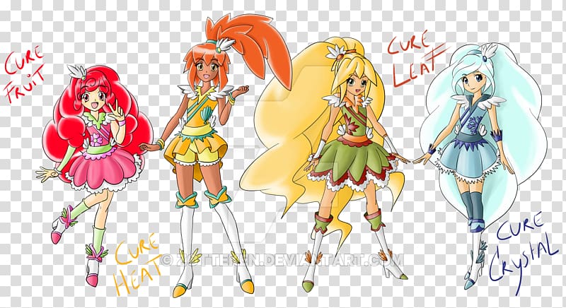 Pretty Cure Anime Season Earth Drawing, fashion fresh transparent background PNG clipart
