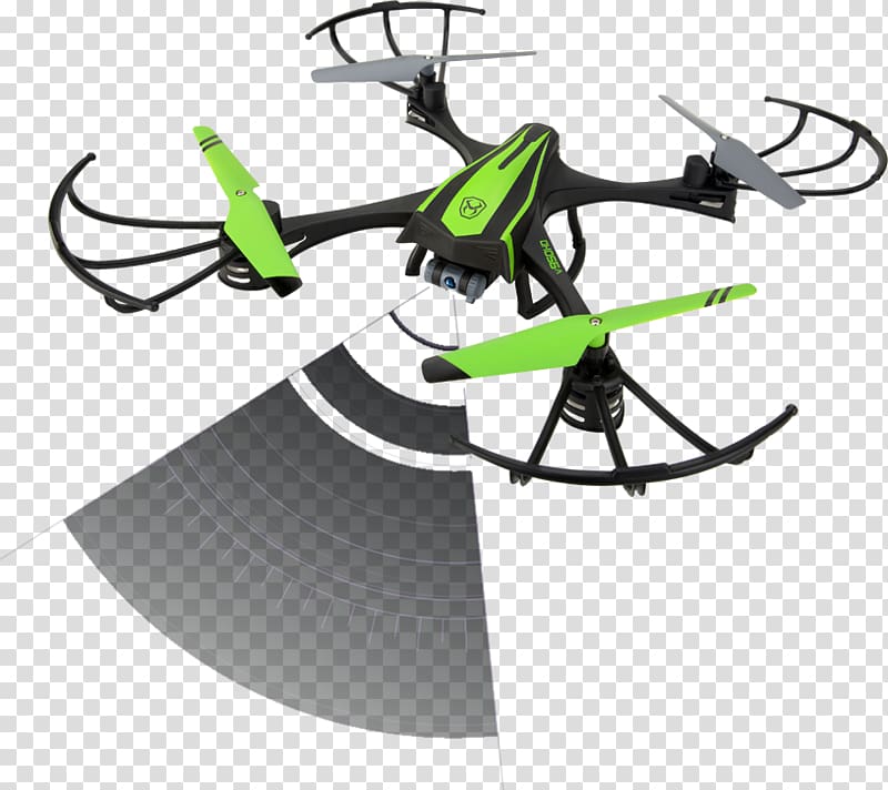 Unmanned aerial vehicle Hubsan X4 Quadcopter Camera, winter sky transparent background PNG clipart