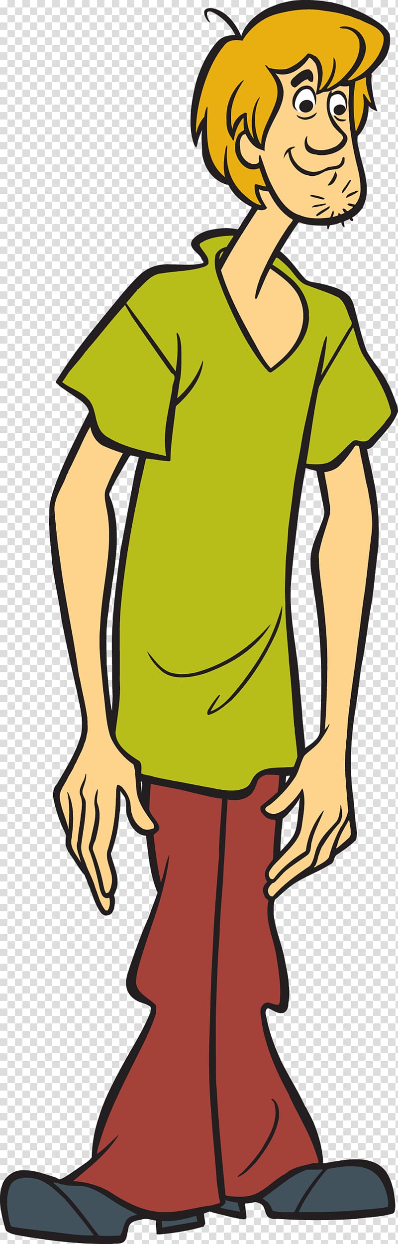Scooby-Doo Shaggy illustration, Shaggy Rogers Velma Dinkley Daphne Blake Fred Jones Scooby Doo, mr. bean transparent background PNG clipart