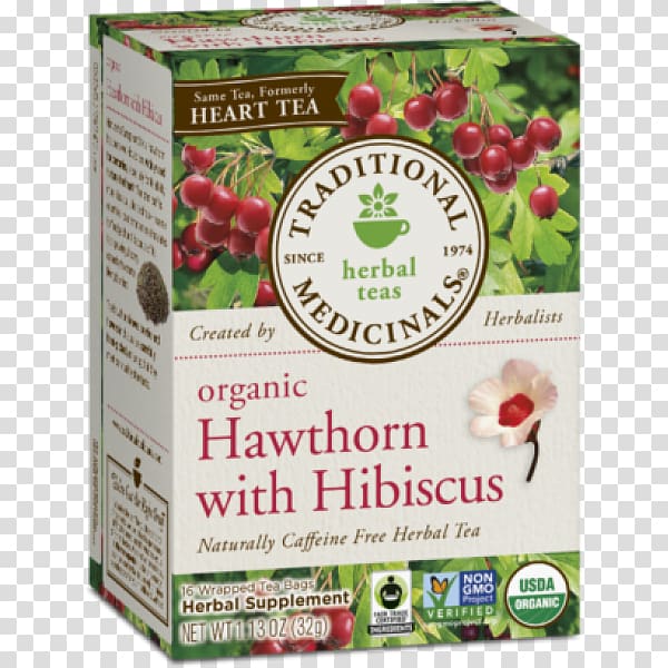 Hibiscus tea Tea bag Traditional Medicinals, Inc. Herb, tea transparent background PNG clipart