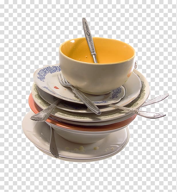 Tableware Dishwashing , dirty transparent background PNG clipart