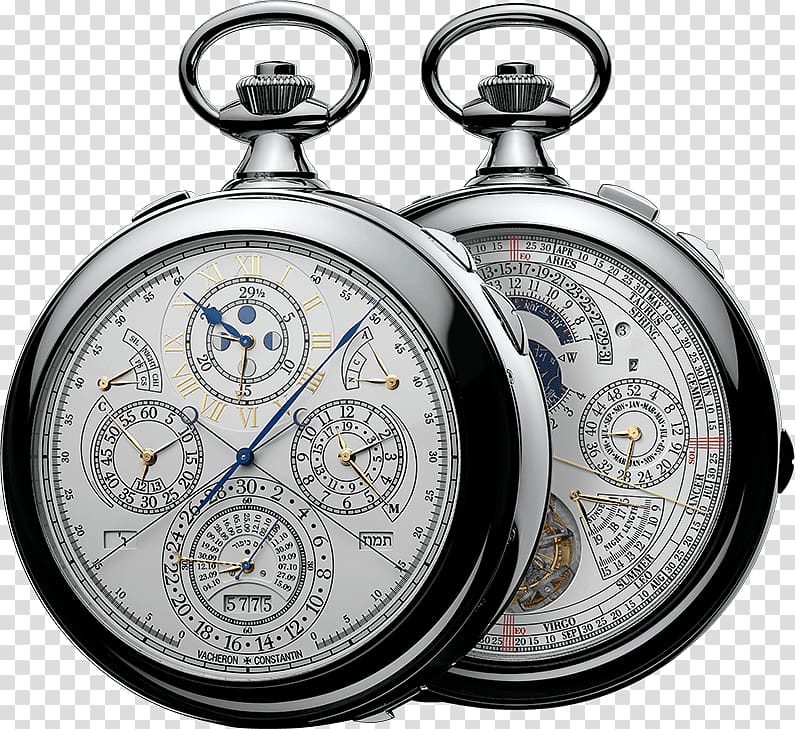 Reference 57260 Vacheron Constantin Complication Pocket watch, watch transparent background PNG clipart
