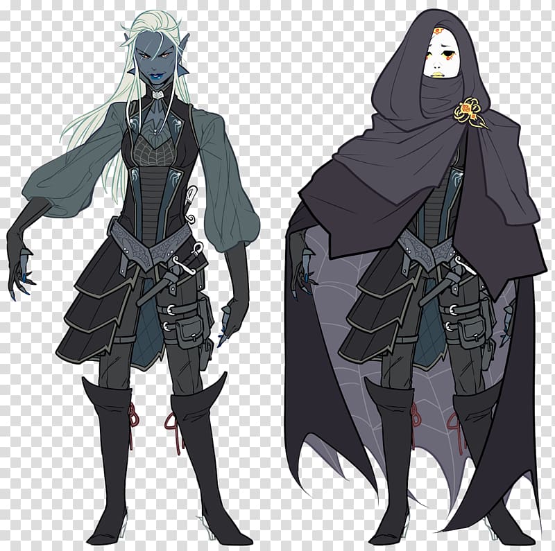 Dungeons & Dragons Drow Character Elf Dark elves in fiction, Elf transparent background PNG clipart