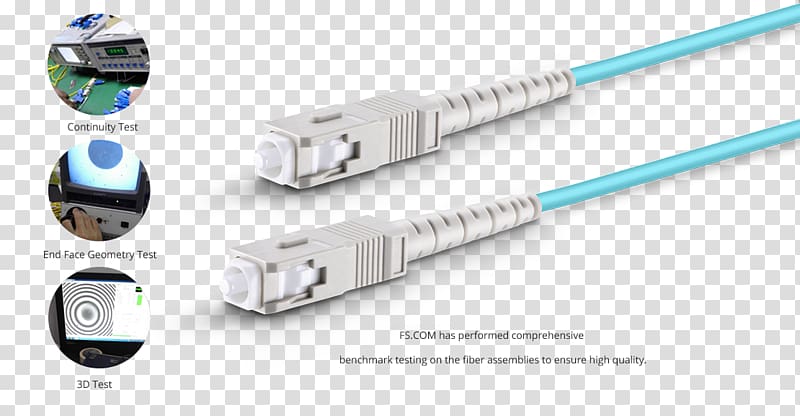 Network Cables Single-mode optical fiber Optical fiber connector Multi-mode optical fiber, Optical Fiber Cable transparent background PNG clipart