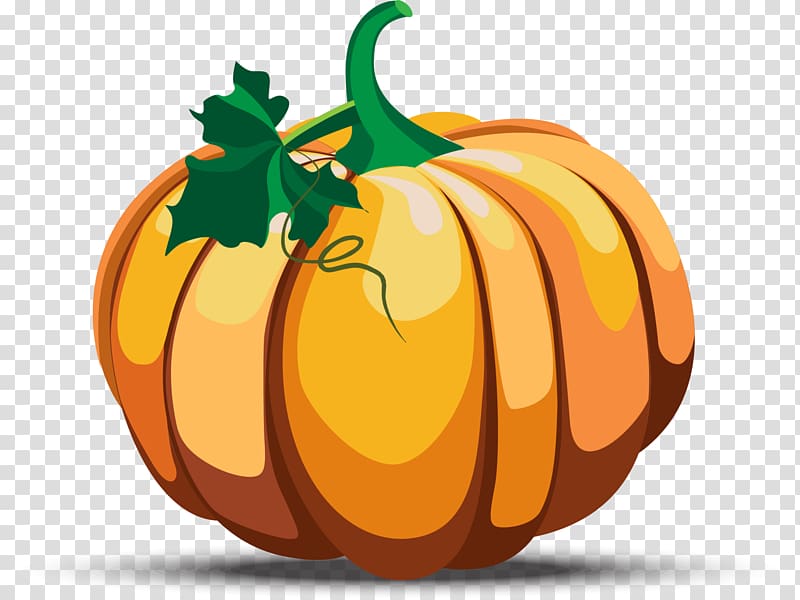 Calabaza Jack-o\'-lantern Pumpkin , Yellow cartoon pumpkin transparent background PNG clipart
