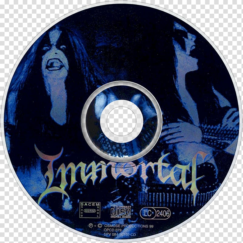 At the Heart of Winter Immortal Where Dark And Light Don't Differ Tragedies Blows at Horizon Black metal, dvd music transparent background PNG clipart