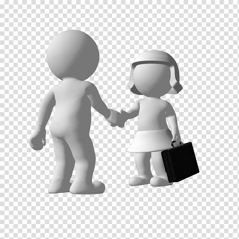 3D computer graphics Female Handshake, shake hands transparent background PNG clipart