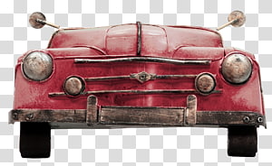 Vintage car Full-Color Decorative Butterfly Illustrations Cart, car transparent background PNG clipart thumbnail