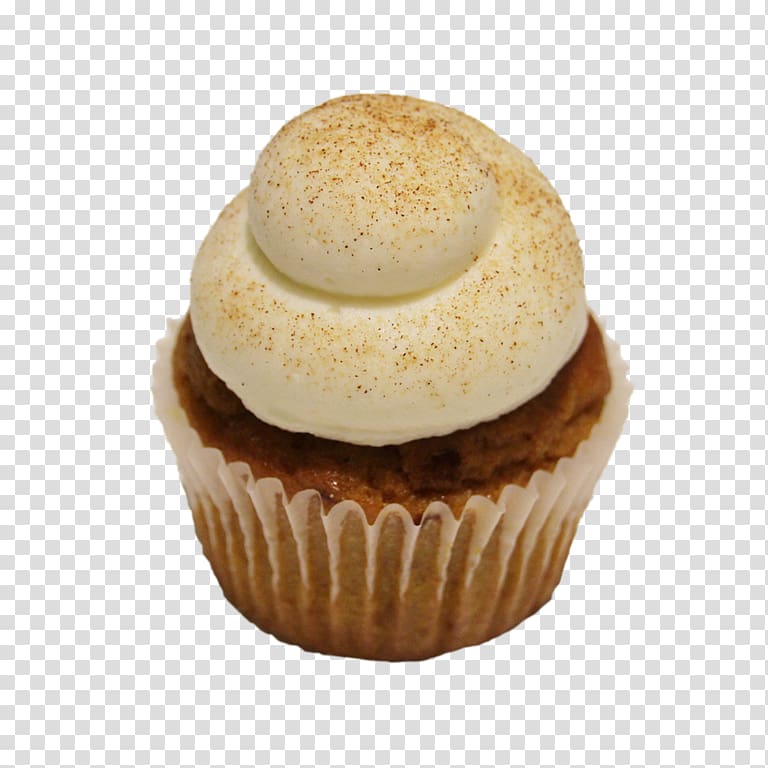 Cupcake Pumpkin pie spice Frosting & Icing, pumpkin cupcakes transparent background PNG clipart