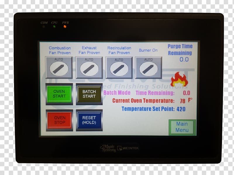 Touchscreen Programmable Logic Controllers Control panel User interface Display device, Control panel transparent background PNG clipart
