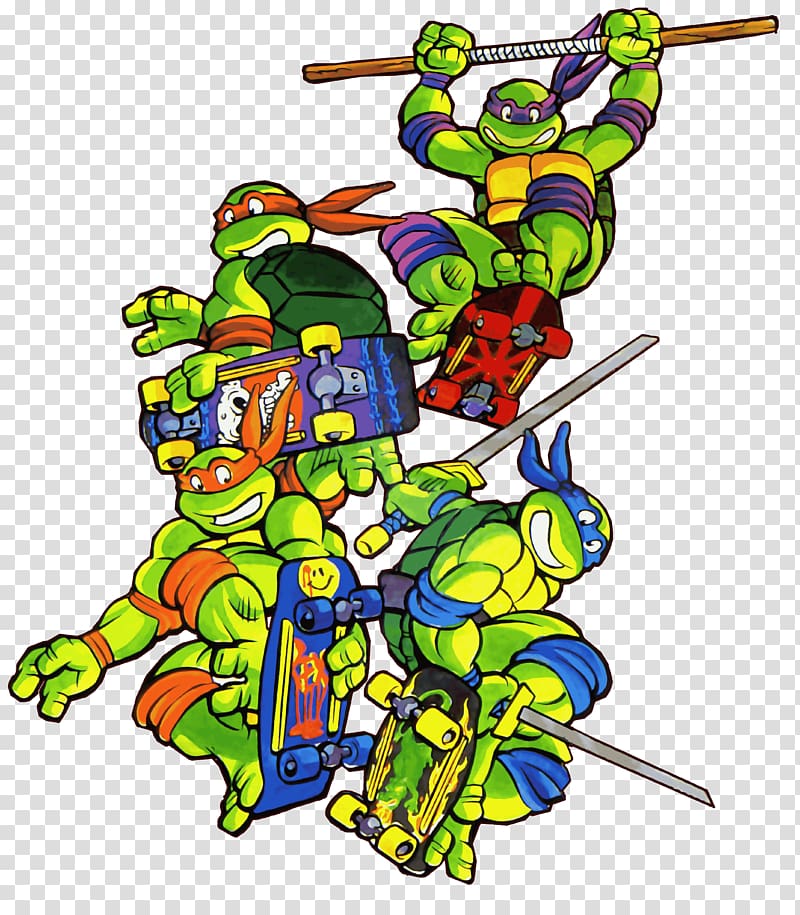 TMNT illustration, Teenage Mutant Ninja Turtles: Turtles in Time Teenage Mutant Ninja Turtles III: The Manhattan Project Teenage Mutant Ninja Turtles: The Hyperstone Heist Super Nintendo Entertainment System, ninja turtles transparent background PNG clipart